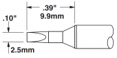 Картридж-наконечник METCAL для MX, клиновидный 2.5 х 9.9 мм STTC-036