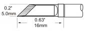Картридж-наконечник METCAL для MFR, ножевидный 5.0 х 16мм STP-DRK50