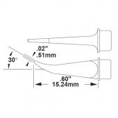 Картридж-наконечник METCAL для СV/MX, Hook Long 0.5mm