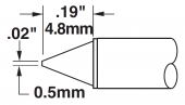 Картридж-наконечник METCAL для СV/MX, конус 0.5 х 4.8 мм CVC-5CN4805S