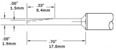 Картридж-наконечник METCAL для СV/MX, конус 2 мм CVC-6LG1802A