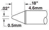 Картридж-наконечник METCAL для СV/MX, конический 0.5mm CVC-8CN0005S