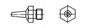 Насадка для паяльников Weller серия R, R02 (T0058727823)