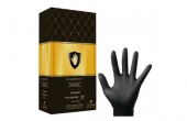 Перчатки смотровые нитриловые Safe&Care LN 31-58 черные (50 пар/уп) (L)
