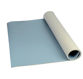 Трёхслойный виниловый коврик Desco Europe 8234, 3.5мм x 0.6м x 15.2м, рулон, голубой