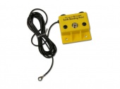 Коробка для заземления (желтый, 1Х10мм кнопка, 2Х4 мм гнездо, 1МОм) Vermason 231380