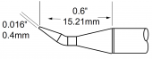 Картридж-наконечник METCAL для MFR, конус изогнутый 0.4 х 15.21мм SCP-CNB04