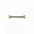 Неискрящий двусторонний рожковый гаечный ключ (DIN 895) KUKKO 1006F1013