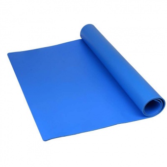 Трёхслойный виниловый коврик премиум-класса Desco Europe TM36600L3BL, 3.5мм x 0.9м x 15.2м, синий